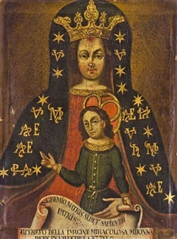 Mary and the child Jesus - Italian School, 18th Century