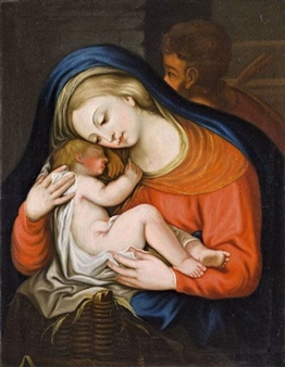 Mária a gyermek Jézussal - Italian School, 18th Century