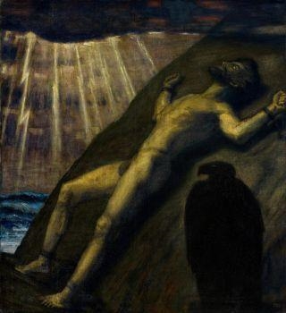 Prometheus by Franz von Stuck, Circa 1926