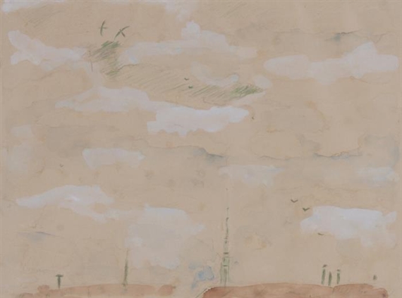 Paesaggio by Filippo de Pisis, 1940