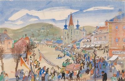 Mariazell by Oskar Laske