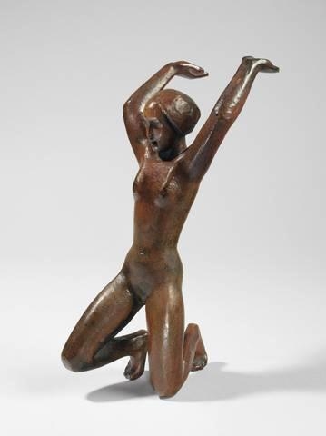 KNIENDE I (NEREIDE) by Georg Kolbe, 1921