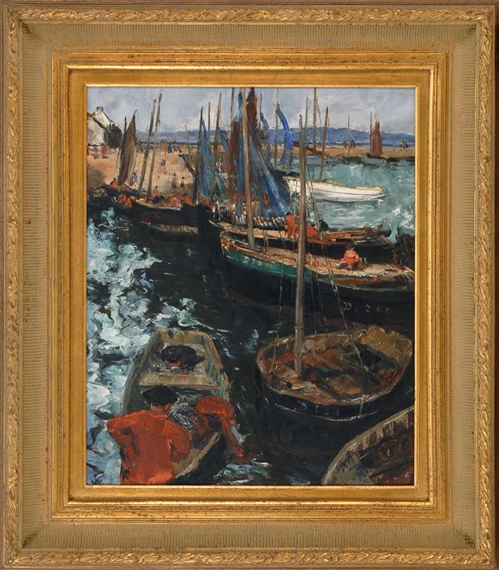 Sardiniers (Douarnenez) by Kamesuke Hiraga