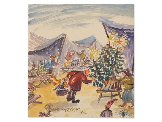 Idea Market by Oskar Laske, 1930s