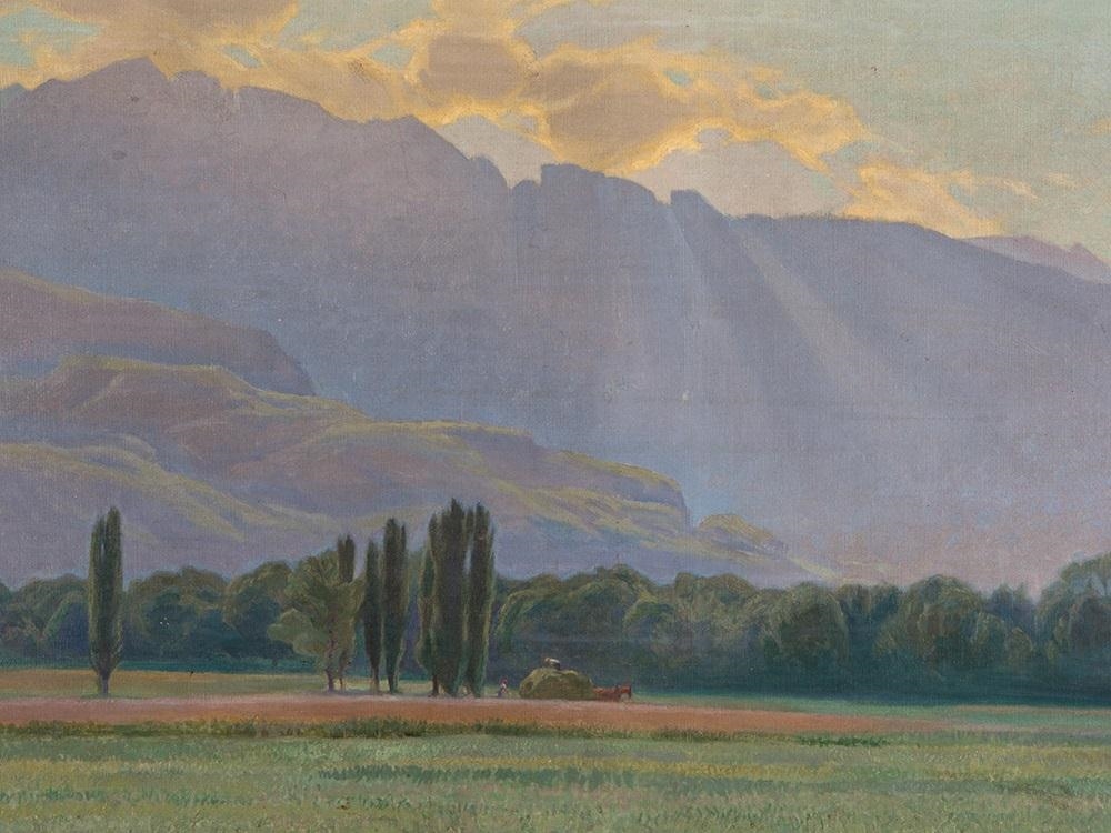 Frédéric Rouge | Mountain Landscape Vaud Alps (1926) | MutualArt