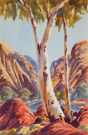 Herbert Raberaba | GUM TREE & GORGE | MutualArt