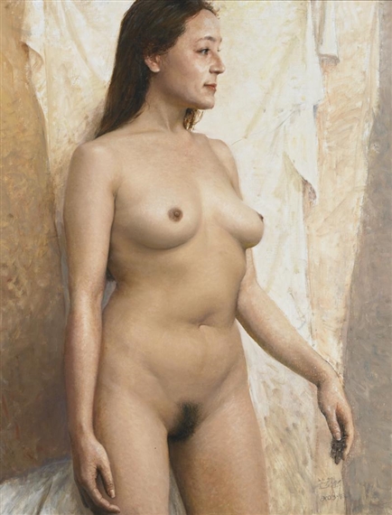 STANDING LADY by Xu Mangyao, 2003