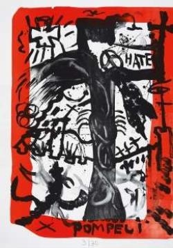 Der goldene Hades I - V by Jonathan Meese, 2005