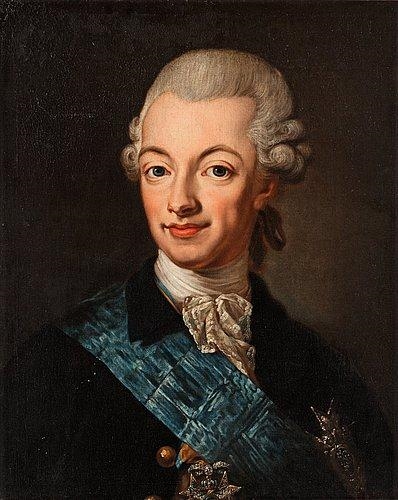 King Gustaf III by Lorens Pasch