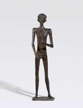 Male Nude Standing by Bernhard Kleinhans, 1963