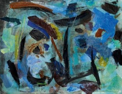 Erwachen by Theodor Werner, 1960