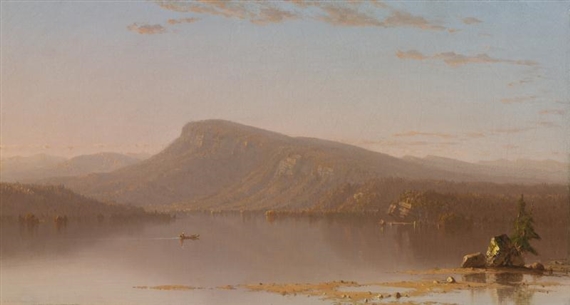 THE WILDERNESS by Sanford Robinson Gifford, 1861