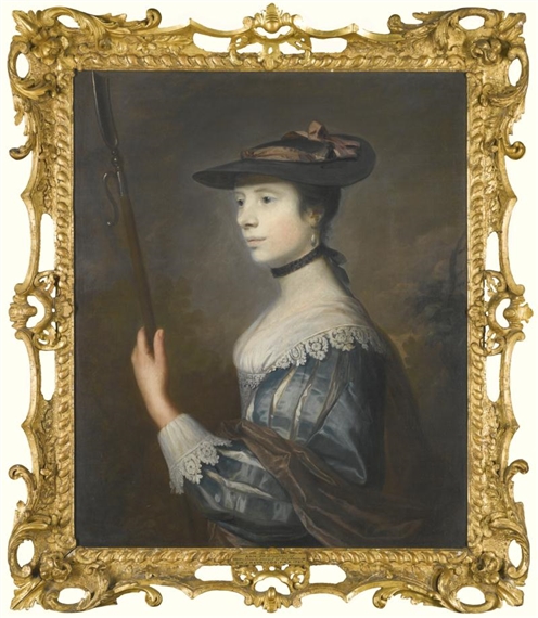 PORTRAIT OF ANNE SNEYD by Sir Joshua Reynolds, 1784