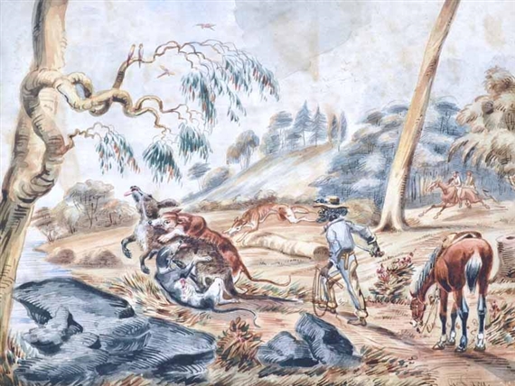 George Lacy | The Death of Gibralter Jack | MutualArt