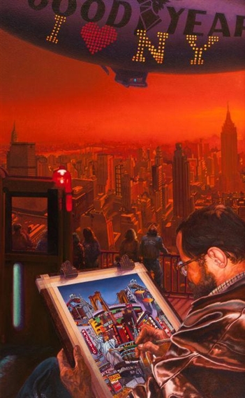 A Self-Portrait with Reservations by William L. Haney, 1985