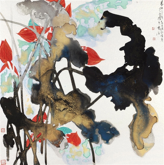 LOTUS POND by Cao Jun, 2013