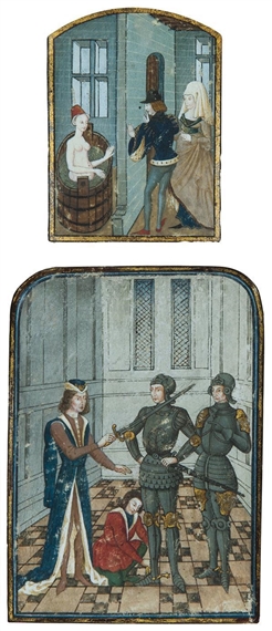 The Spanish Forger | Deux enluminures sur un même montage | MutualArt