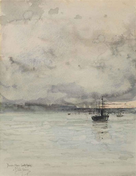 Thunder Storm, Coast of Spain