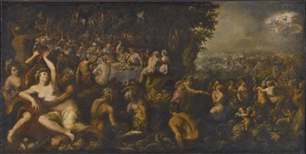 THE WEDDING OF NEPTUNE AND AMPHITRITE - Gillis van Valckenborch