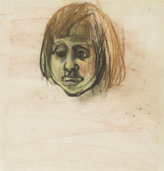 Head of a Girl by Joan Kathleen Hardy Eardley