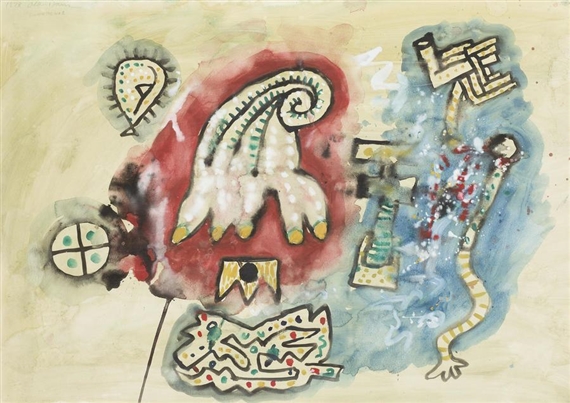 Finger Pie No.2 by Alan Davie