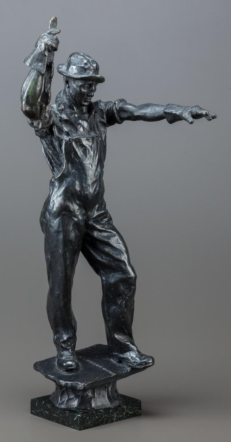 Max Kalish | The Structural Steel Worker (1926) | MutualArt