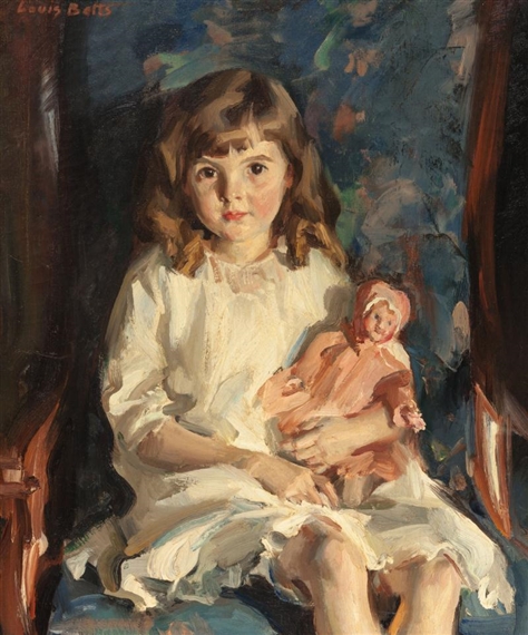 Portrait of Gertrude by Louis Betts, 1926