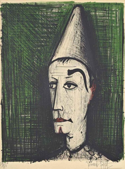 Bernard Buffet | L'Ecuyere (from Le Cirque) | MutualArt