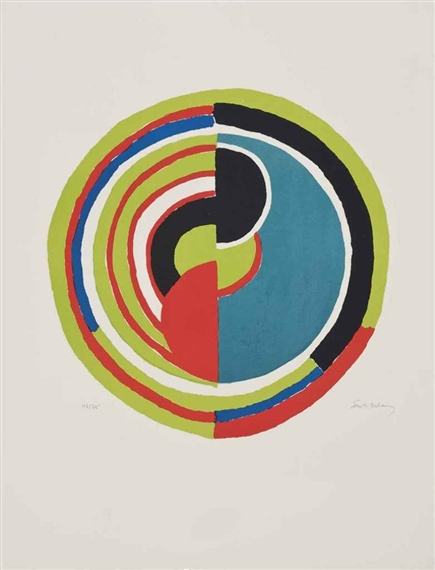 Signal by Sonia Delaunay, circa 1970