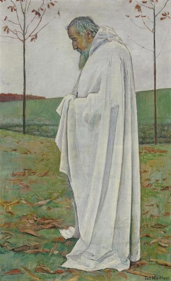 Artwork by Ferdinand Hodler, Der Herbst. Composition for Eurythmie, Made of oil on canvas