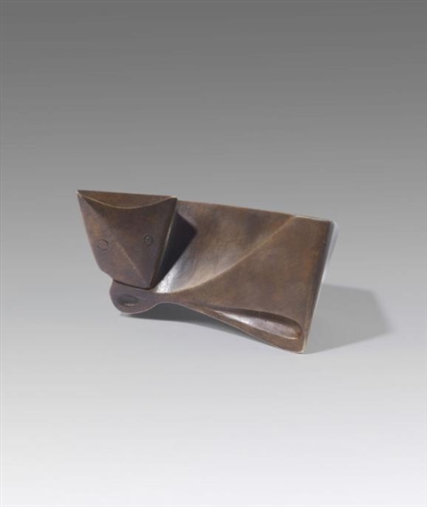 Zeichen einer Kuh I by Ewald Mataré, 1946