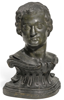 2 Works: Busts of a Young Man and a Young Woman - Franz Xaver Messerschmidt