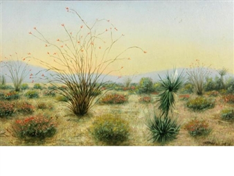 Desert in bloom - Hugo Possner