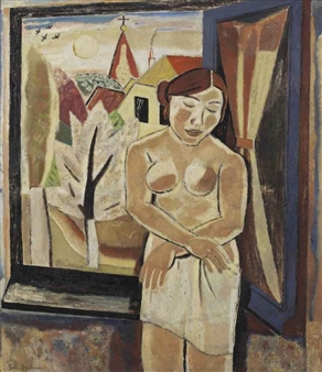 Nude by a window - Gustave de Smet