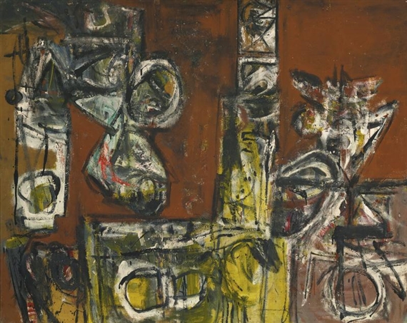 SCULPTURAL ORGANISMS by Alan Davie, 1950