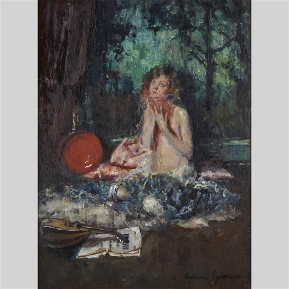 LA CIGALE; THE CHINESE LANTERN  American by Indiana Gyberson