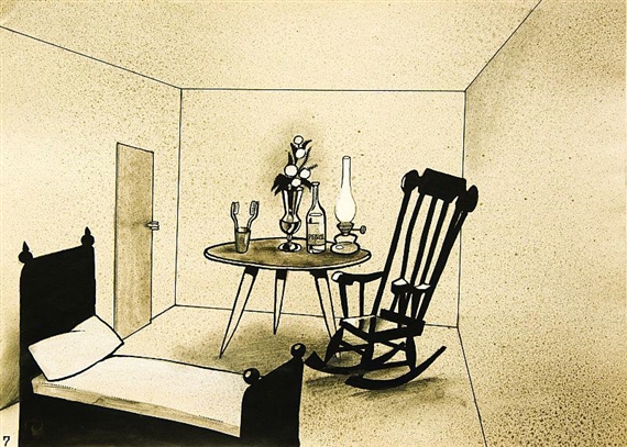 In the room by Kaja Saudek