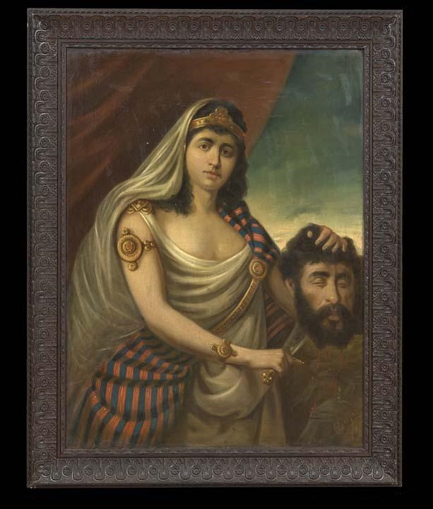 Judith with the Head of Holofernes by French School, 19th Century, 1871
