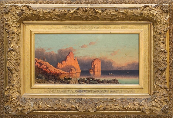 Faraglioni Rocks by Aleksander Piotr Swieszewski, circa 1890