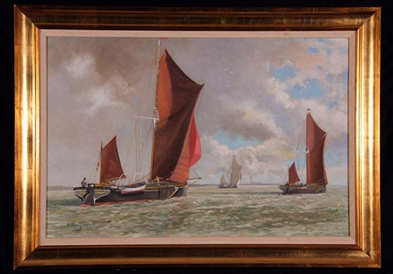 RACING FOR THE BUOY - Anthony French