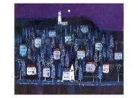 from Small Story, Night in the Village with Lilac Blossoms - Giko Hayakawa