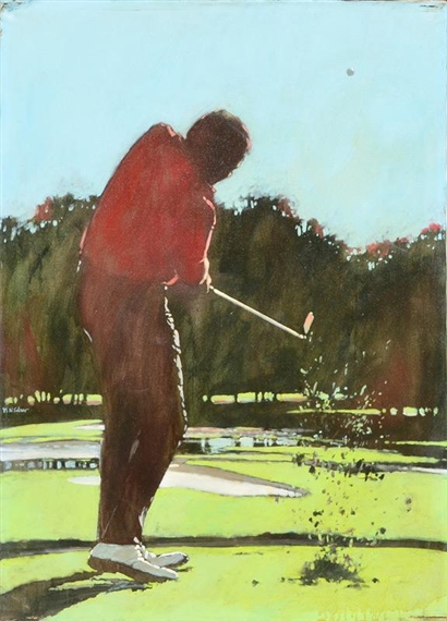 Arnold Palmer by Nathan Solano, 1985
