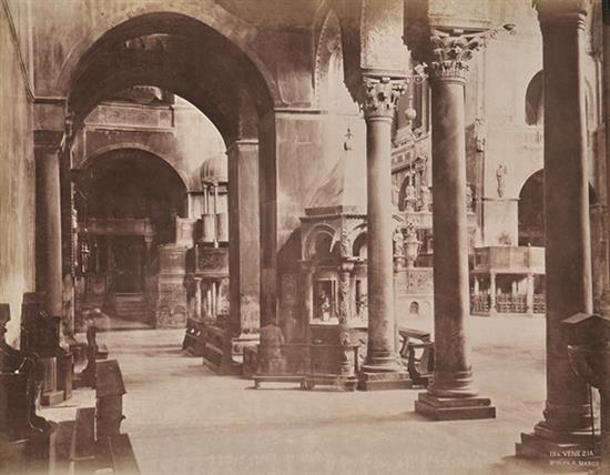 131A Venezia, Basilica Saint Marco by Carlo Naya, circa 1880