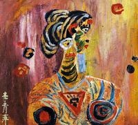Li Qingping | Woman Cat - Opera Character Series (1980) | MutualArt
