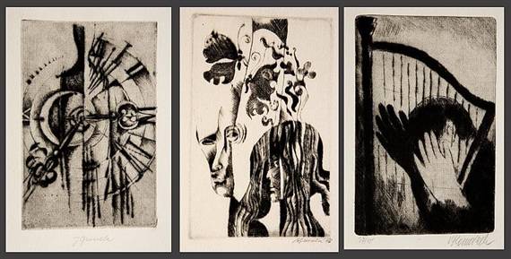 Dimitri Semakov | 3 works: Jaroslav Seifert: The palm on the strings ...