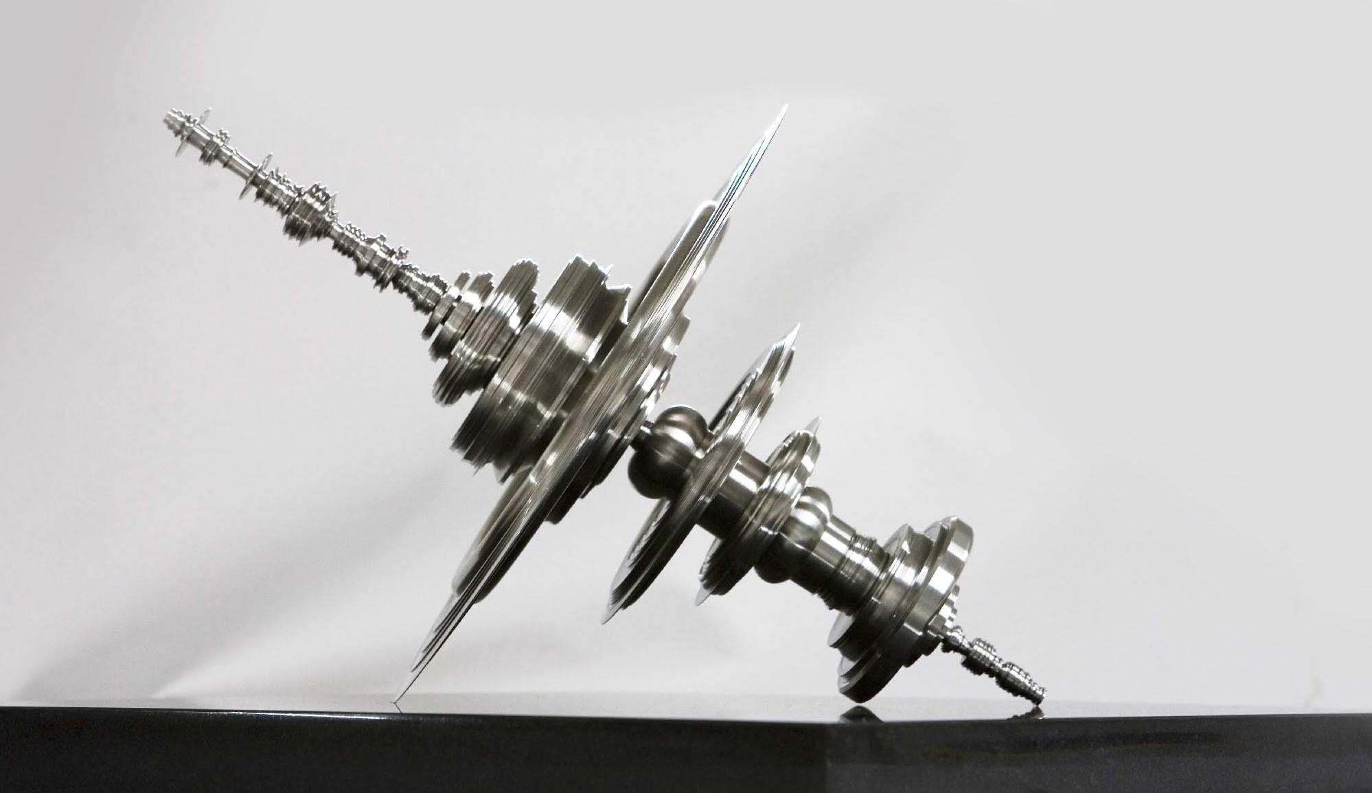 Artwork by Shi Jinsong, Design 2007 - Bund Top, Made of Stainless Steel