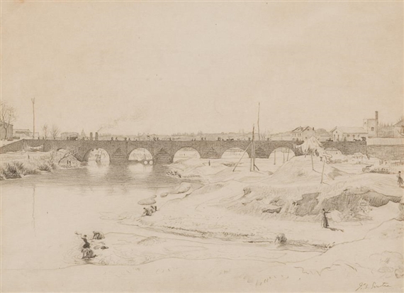 PUENTE DE SEGOBIA, MADRID by John Bulloch Souter