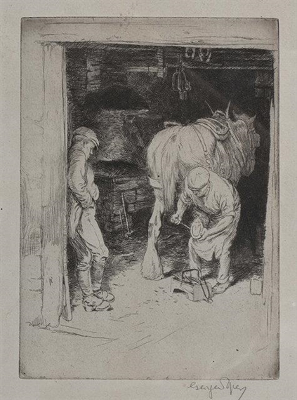 George Soper | The Farrier | MutualArt