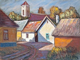 Napfényes házfalak - Mátyás Réti