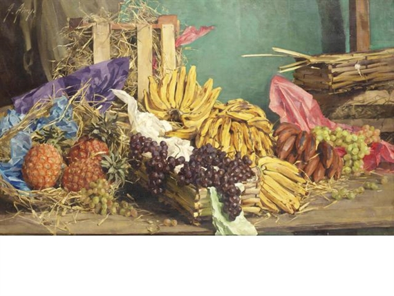 October market by Anna Airy